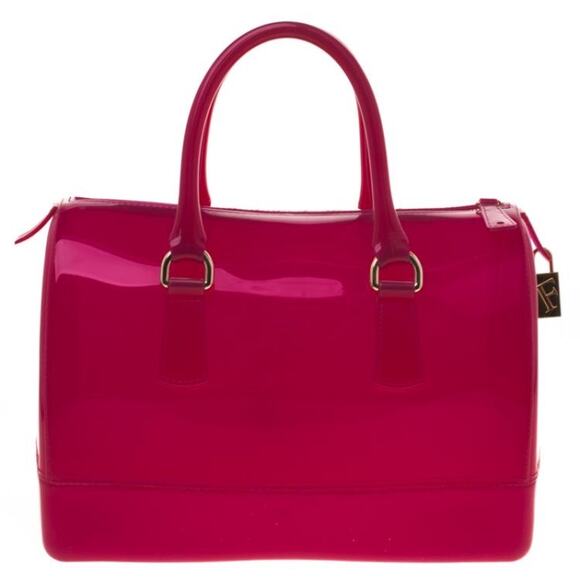 Furla Rubber Candy Boston Bag Pristine - Picture 3 of 9